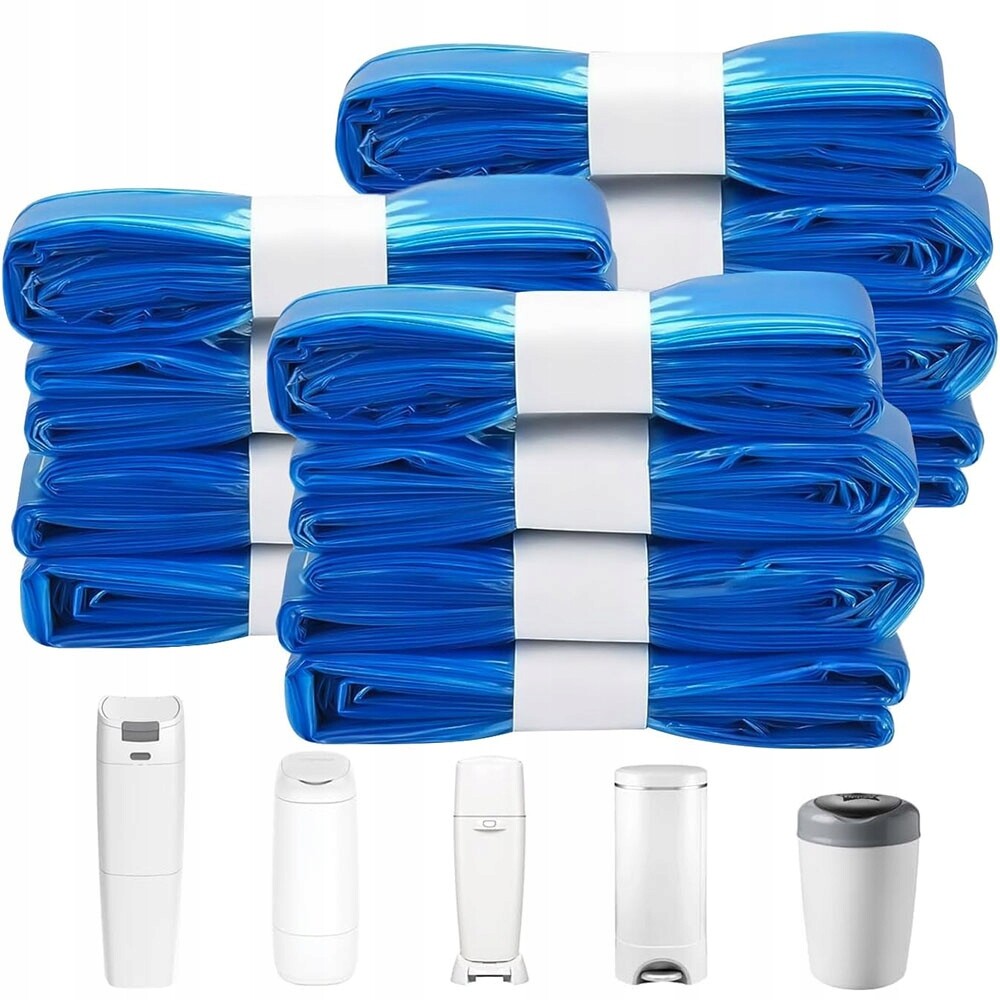 Děti Velké pytle na odpadky s plenkami 12 rolí Odolné proti roztržení Pe