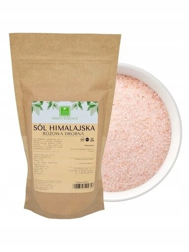 6x Green Essence Himalájská sůl růžová bez jódu 1kg Drobná bez