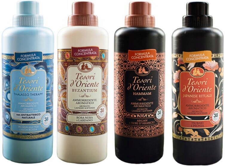 Tesori d'Oriente Sada 4 krásných aviváží 760 ml Tbhj