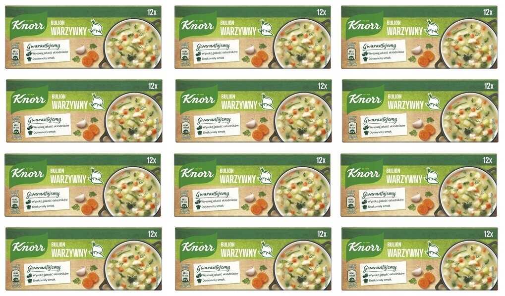 12 x 120 g Knorr Zeleninový vývar Karton