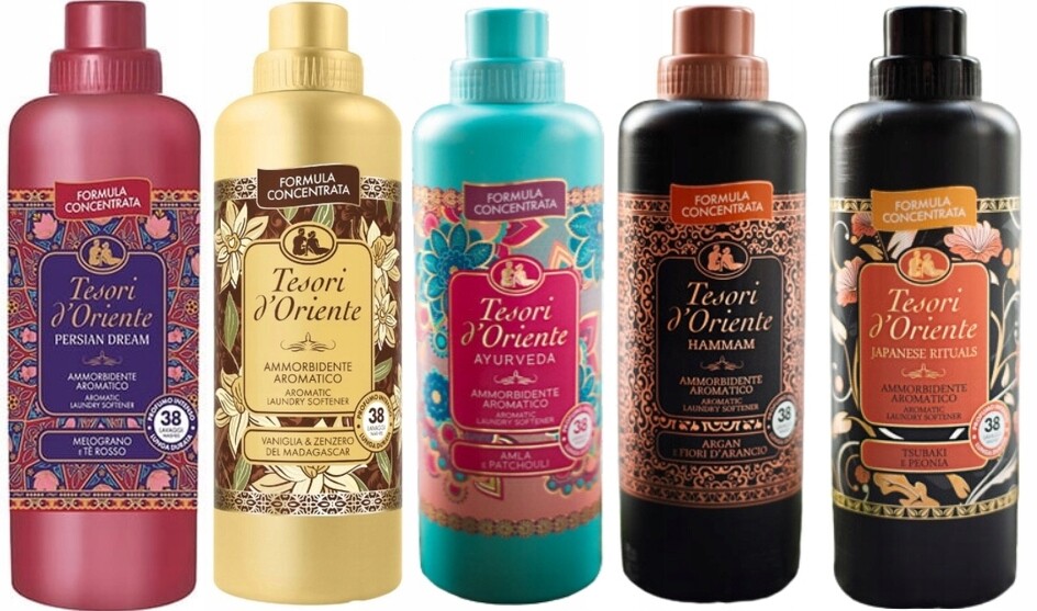 Tesori d'Oriente Sada 5 italských tekutá aviváž 760 ml Pvahj