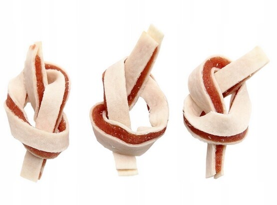 Psí Pamlsek Uzlíky S Kuřecím Masem A Rybou Snack Adbi 500 G