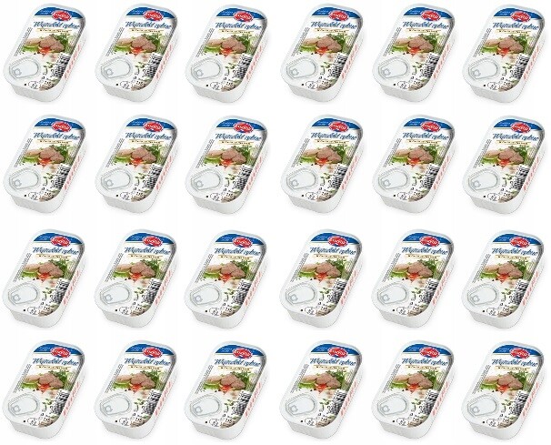 24 x 115 g Evrafish rybí játra ve vlastním tuku Karton