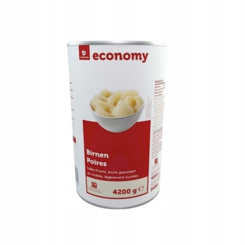 Tge Hrušky půlky ovoce v lehkém sirupu 4200 g