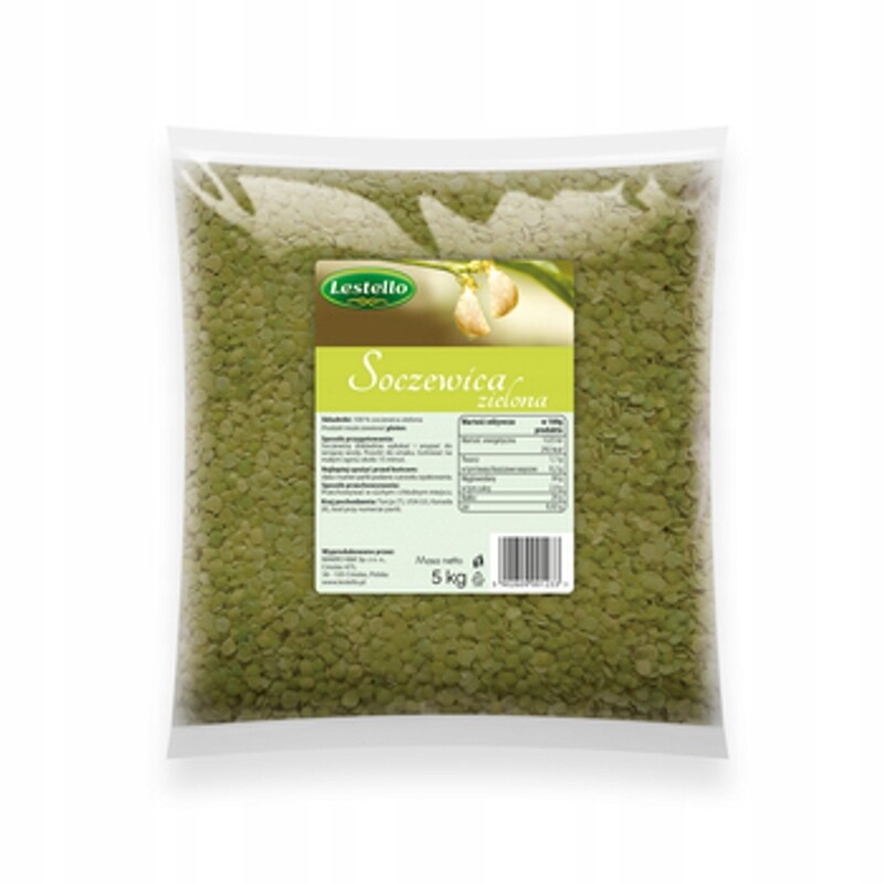 1x 5 kg Lestello Zelená čočka