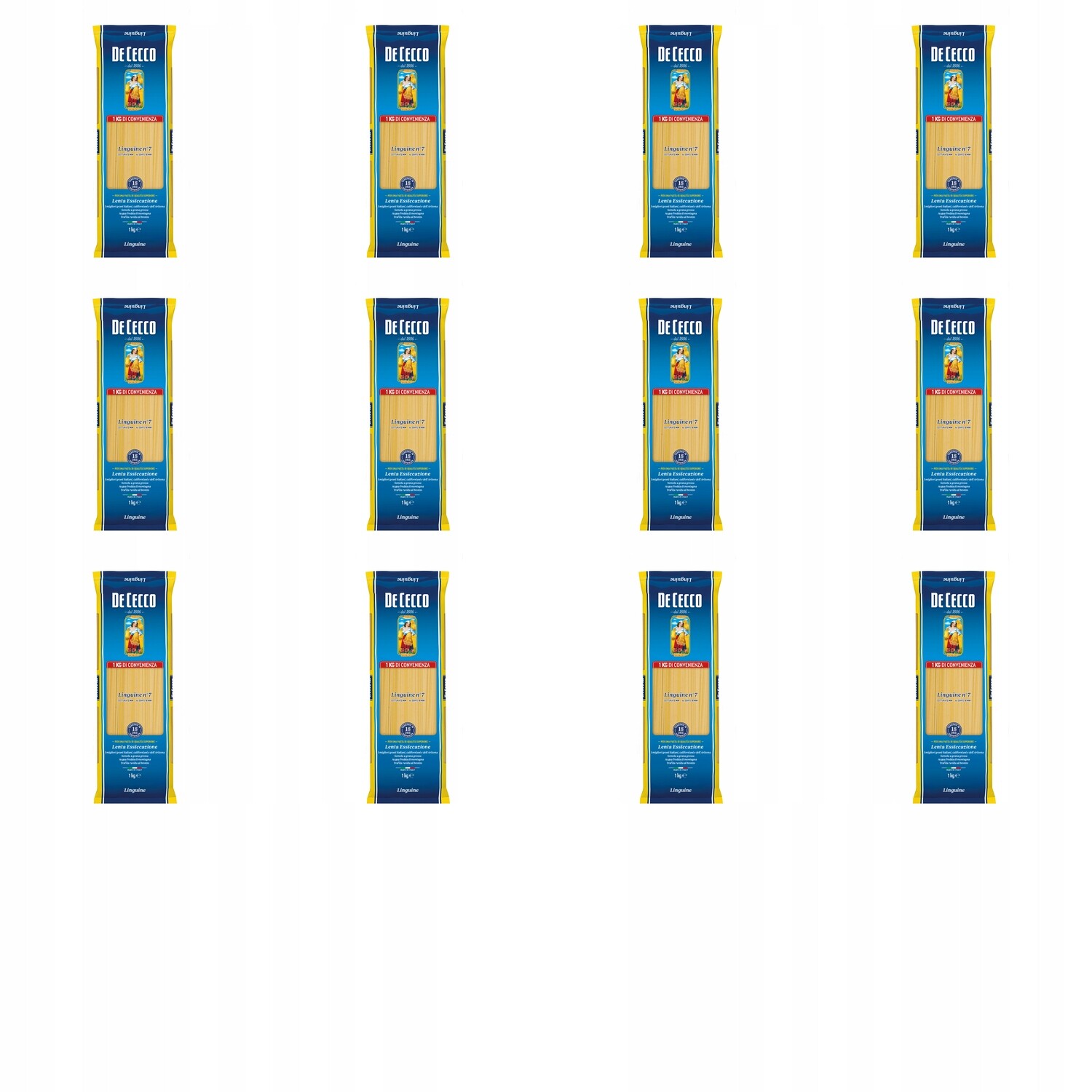 6 x 1 kg De Cecco těstoviny linguine