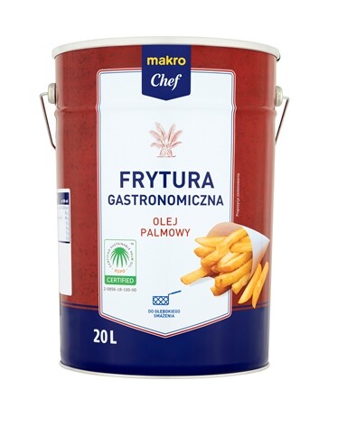 Metro Chef Gastronomická fritéza s palmovým olejem 20 l