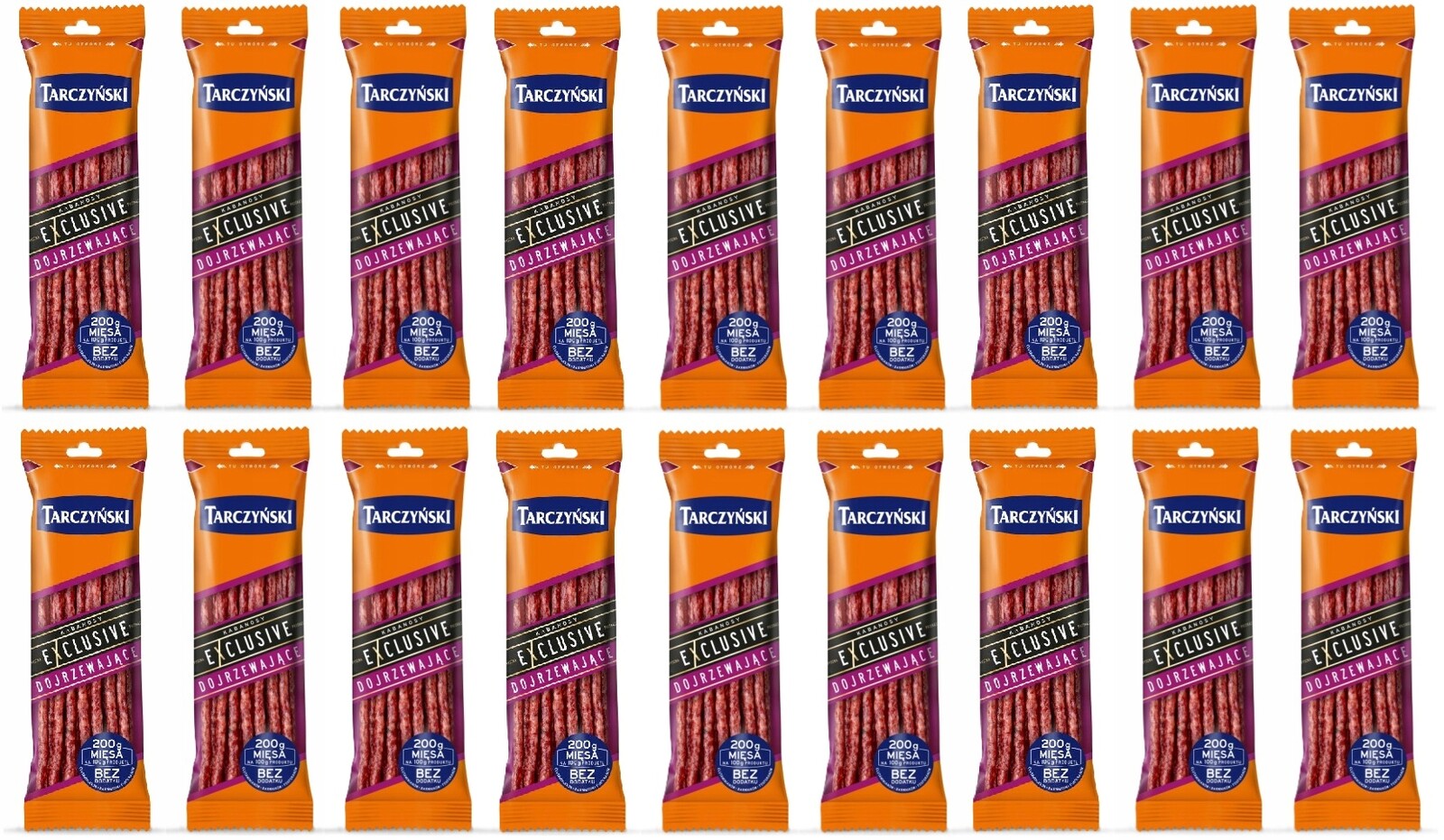18x 90g Tarczyński Kabanos exclusive zrající Karton