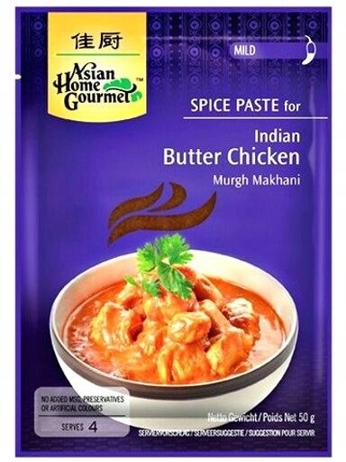 6 x Asian Home Gourmet pasta na indické kuře Butter Chicken 50 g
