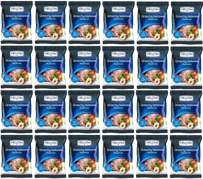 24 x 100 g Helcom Lískový ořech Karton