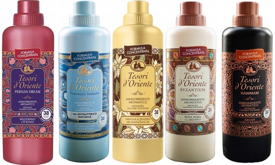 Tesori d'Oriente Sada 5 italských tekutá aviváž 760 ml Ptvbh