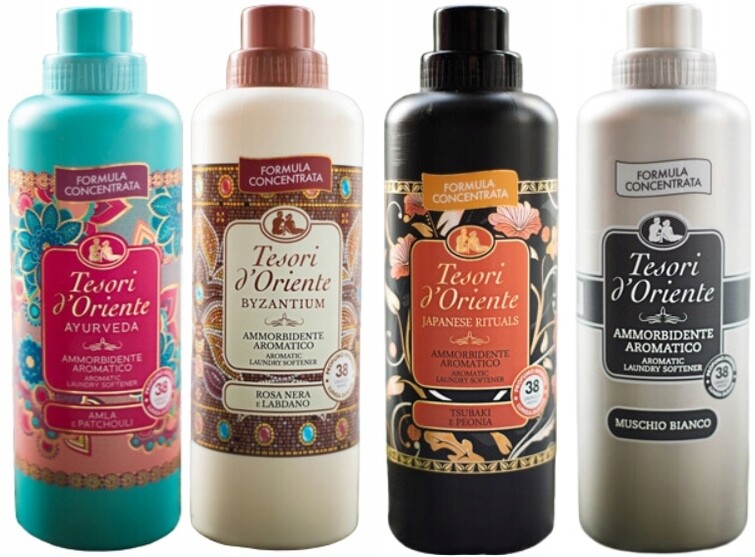 Tesori d'Oriente Sada 4 krásných aviváží 760 ml Abjm