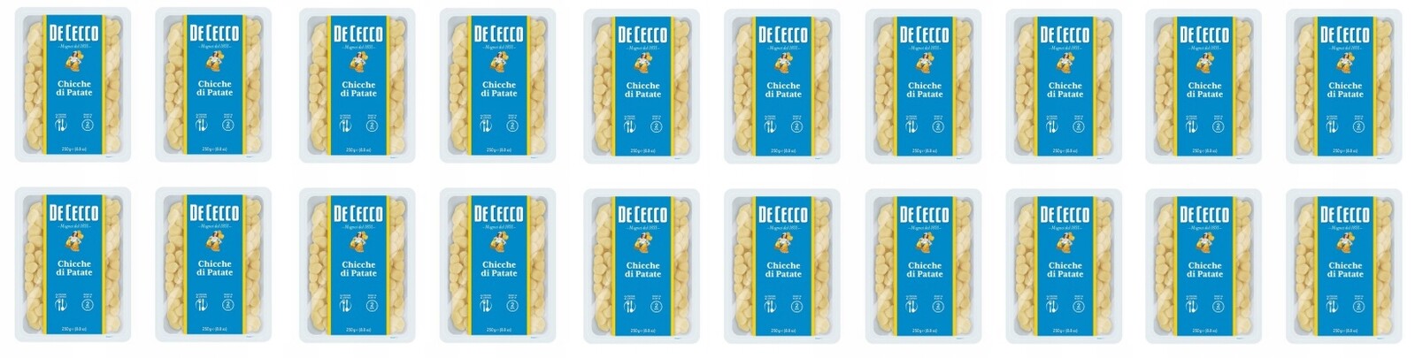 20 x 250 g De Cecco Bramborové knedlíky Karton