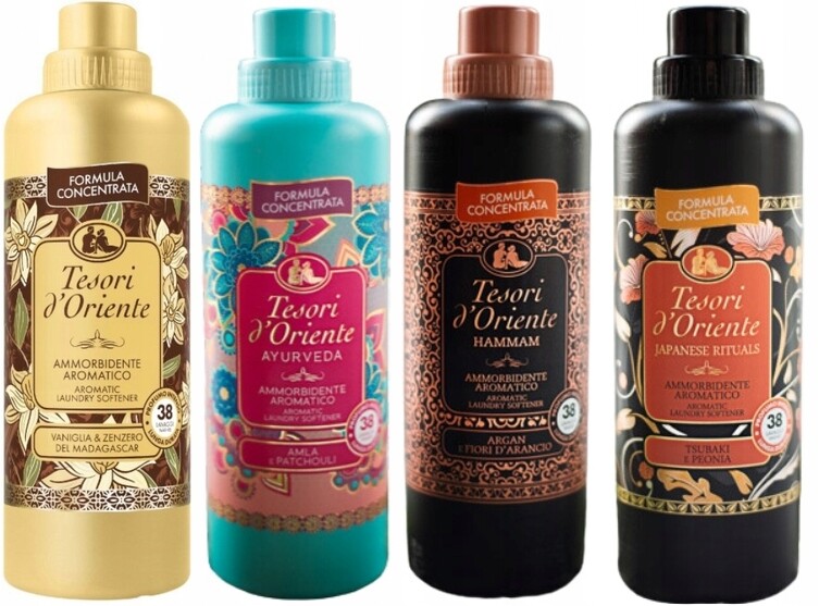 Tesori d'Oriente Sada 4 krásných aviváží 760 ml Vahj