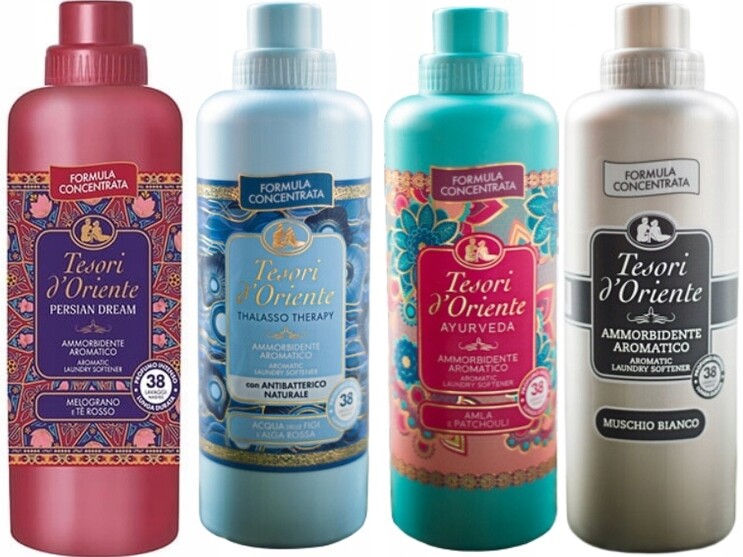 Tesori d'Oriente Sada 4 krásných aviváží 760 ml Ptam