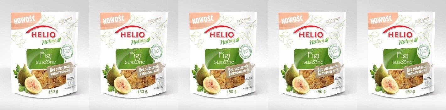 5 x 150 g Helio Natura Sušené fíky Karton
