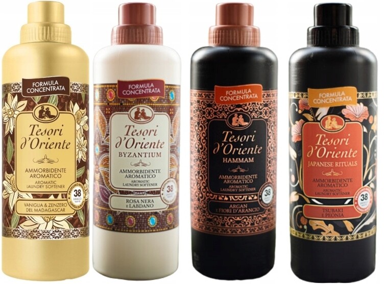 Tesori d'Oriente Sada 4 krásných aviváží 760 ml Vbhj