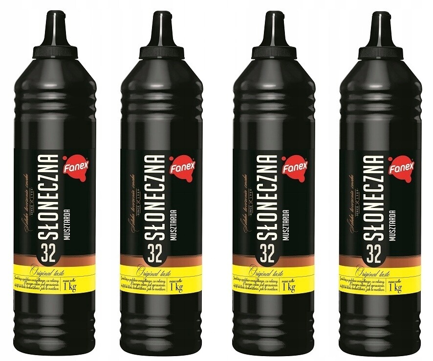 4 x 1000 g Fanex Hořčice premium Karton
