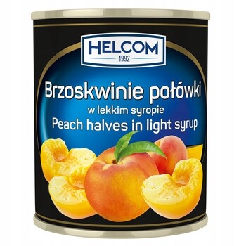 Broskve půlky 2,6 kg Helcom