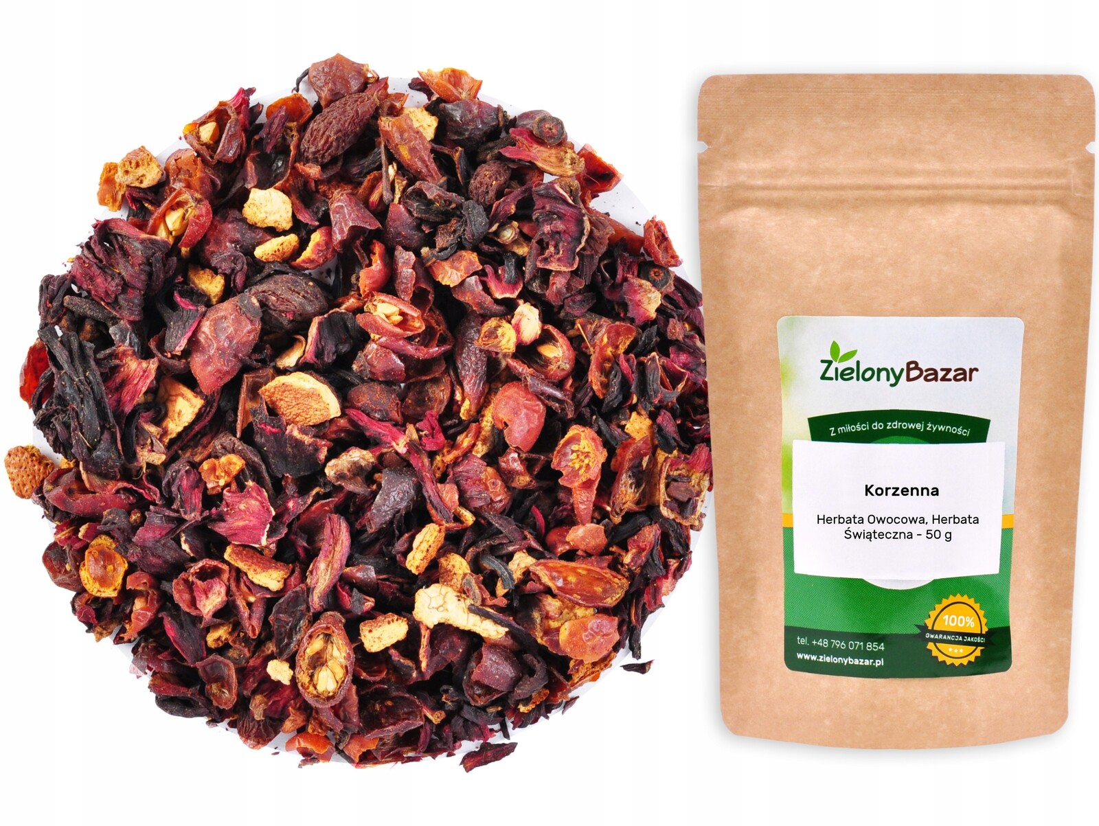 Zelený bazar čaj na podzim a Vánoce 50 g