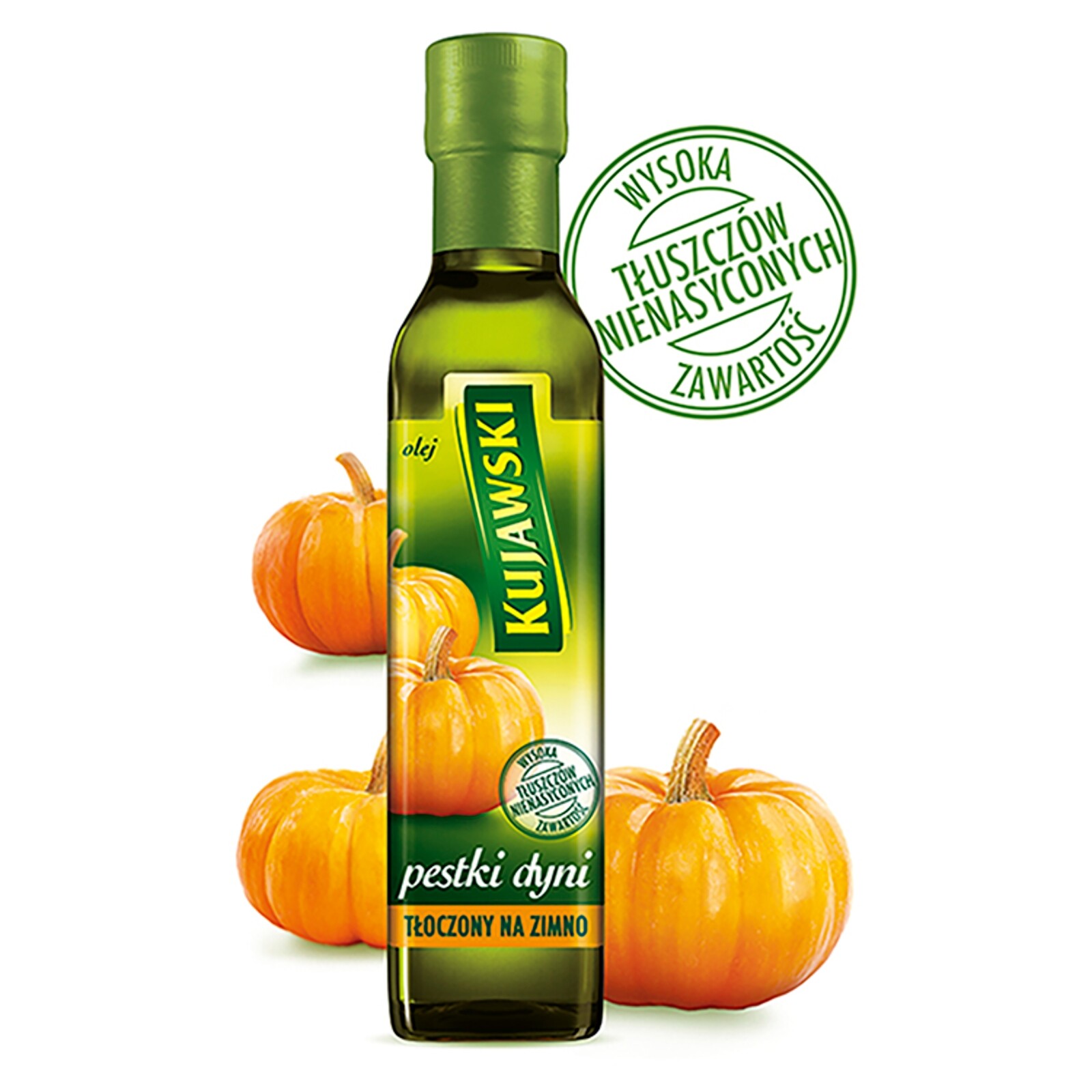Dýňový olej Kujawski lisovaný za studena 250 ml