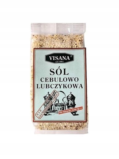 6 x Visana Cibulovo Lubczyková sůl 175 g