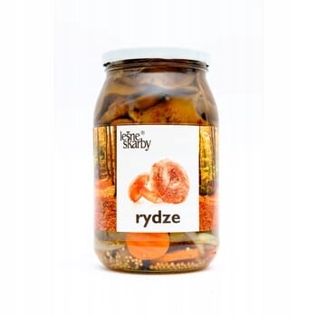 Marinované houby – krájené rýže Leśne Skarby 800