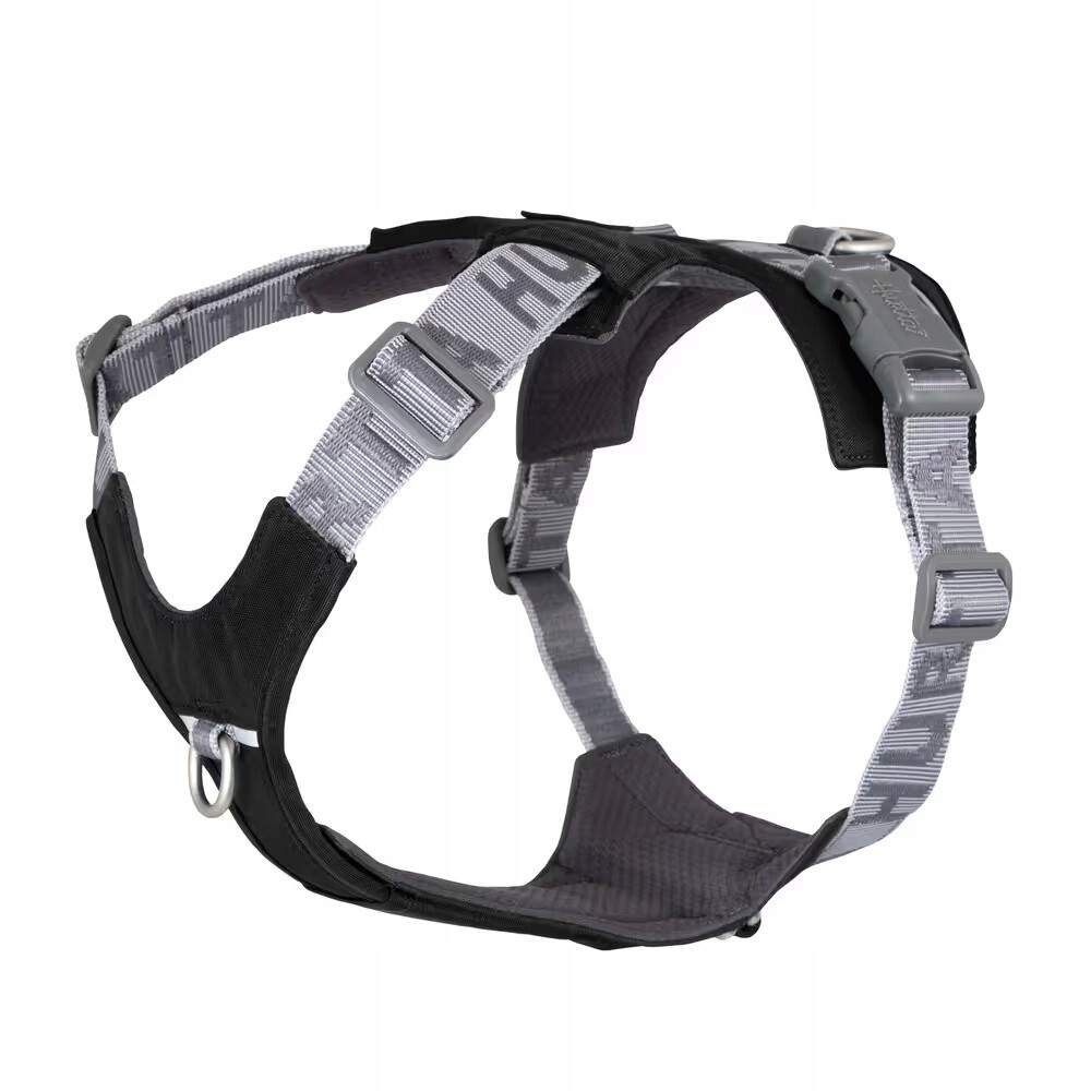 Hurtta Rover Harness Raven beztlakové postroje pro psa, černé 45-60
