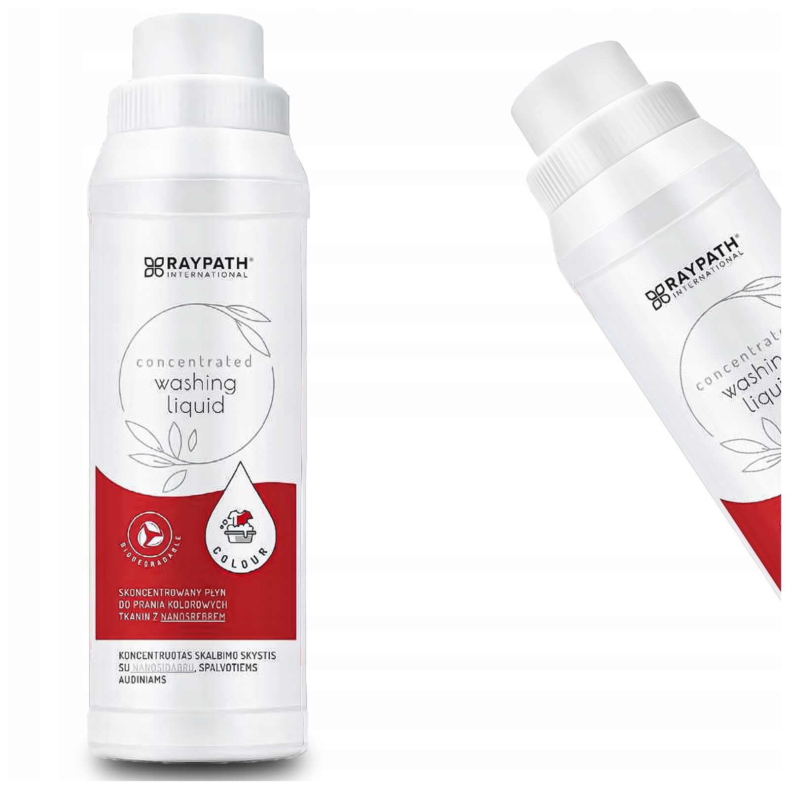 Raypath Tekutý prací prostředek na barevné prádlo 0,5 l Nanostříbro