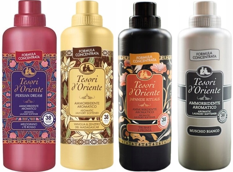 Tesori d'Oriente Sada 4 krásných aviváží 760 ml Pvjm