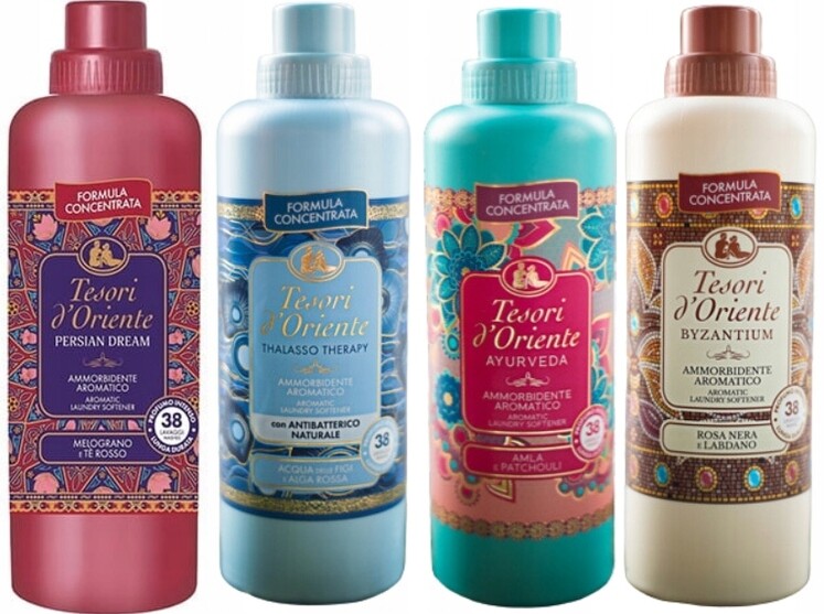 Tesori d'Oriente Sada 4 krásných aviváží 760 ml Ptab