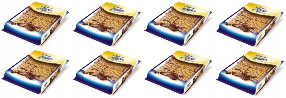 8 x 800 g Tago Kakaové trubičky