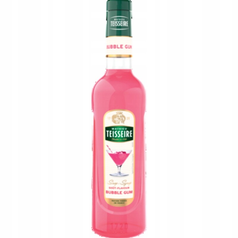 Mathieu Teisseire Sirup s příchutí balónkové gumy 0,7 l