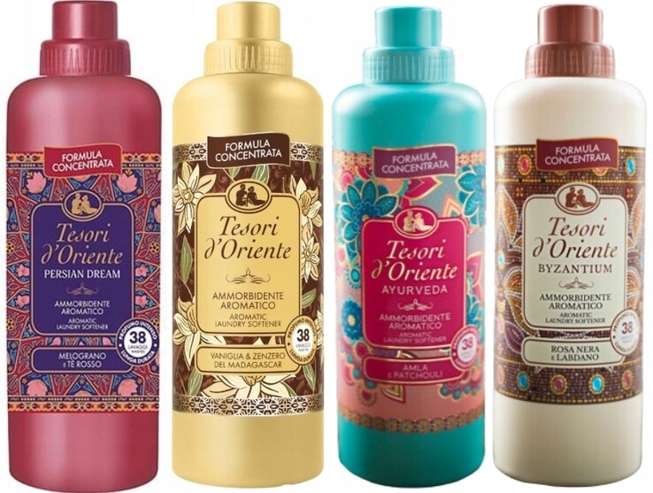 Tesori d'Oriente Sada 4 krásných aviváží 760 ml Pvab