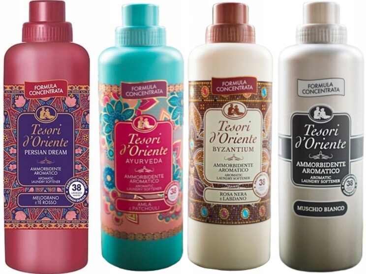 Tesori d'Oriente Sada 4 krásných aviváží 760 ml Pabm