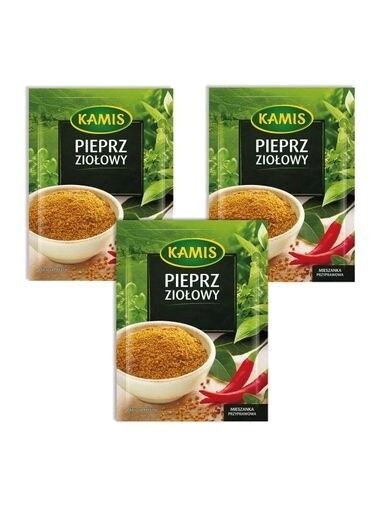 6 x Kamis Pepř bylinný Kořenící směs 3x15g