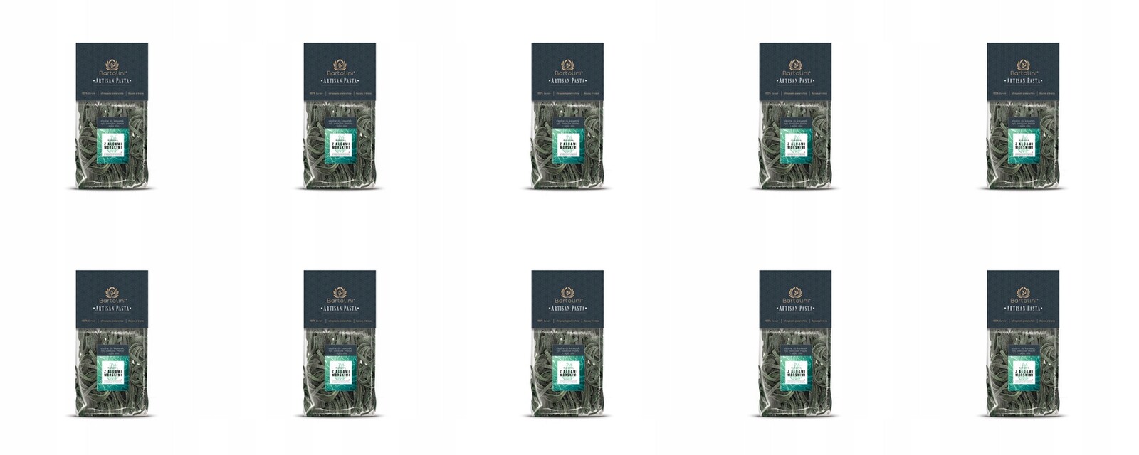 10 x 300 g Bartolini Těstoviny s mořskými řasami Karton