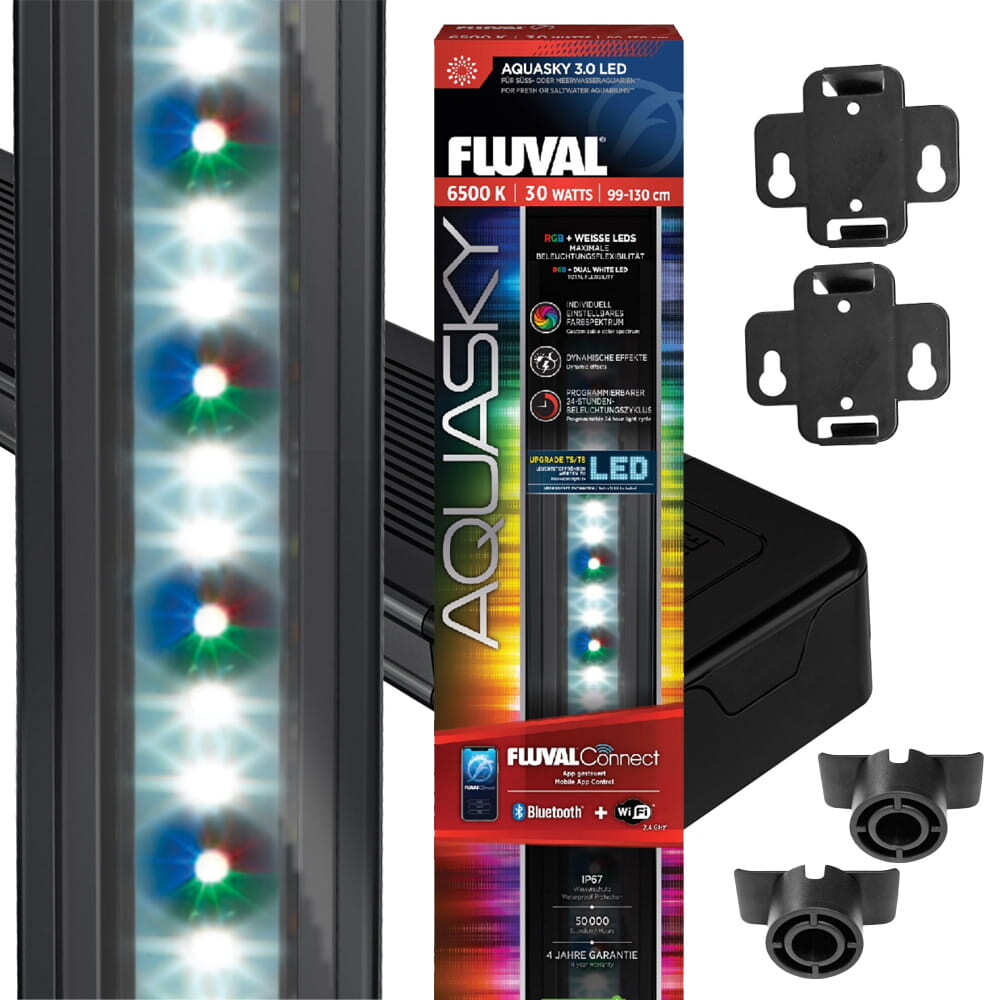 Fluval AquaSky Led 3.0 Nosník pro akvária 30W 99-130,4cm Bluetooth