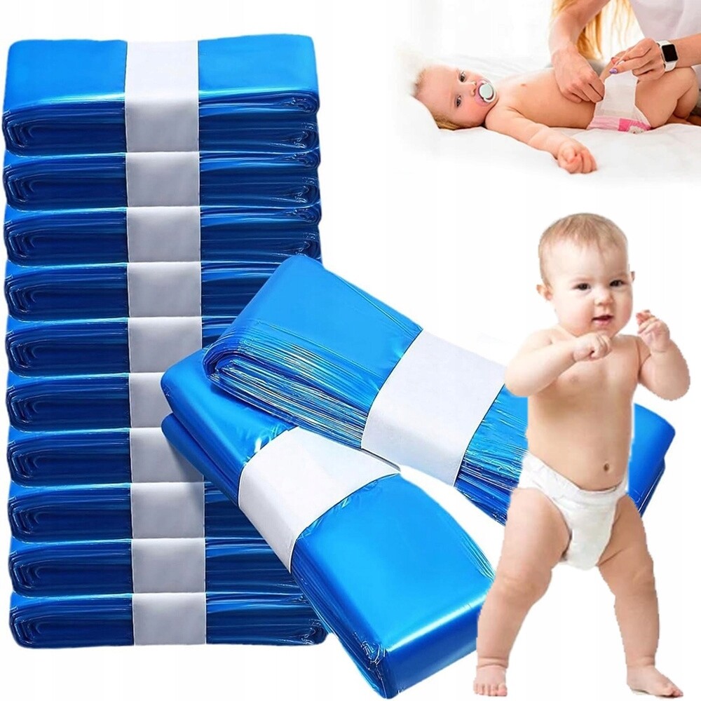 Sáčky Na Pleny Do Koše 12× Náhradní Vložka Do Koše Na Pleny