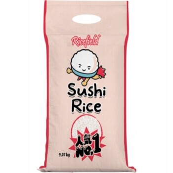 1x 9,07 kg Ricefield Rýže na sushi, kulatozrnná