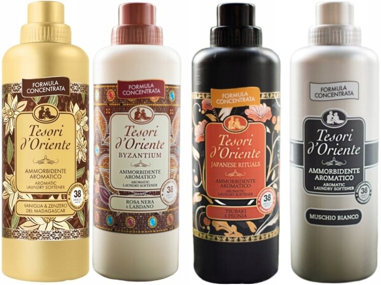 Tesori d'Oriente Sada 4 krásných aviváží 760 ml Vbjm