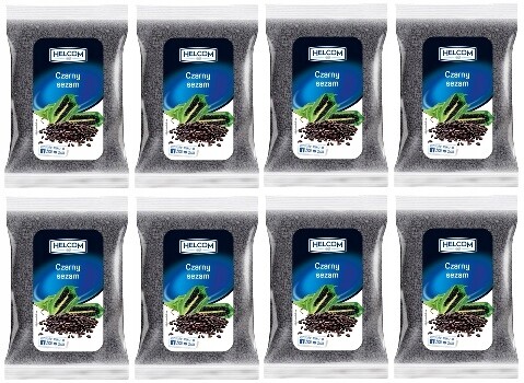 8 x 500 g Helcom Sezam černý Karton