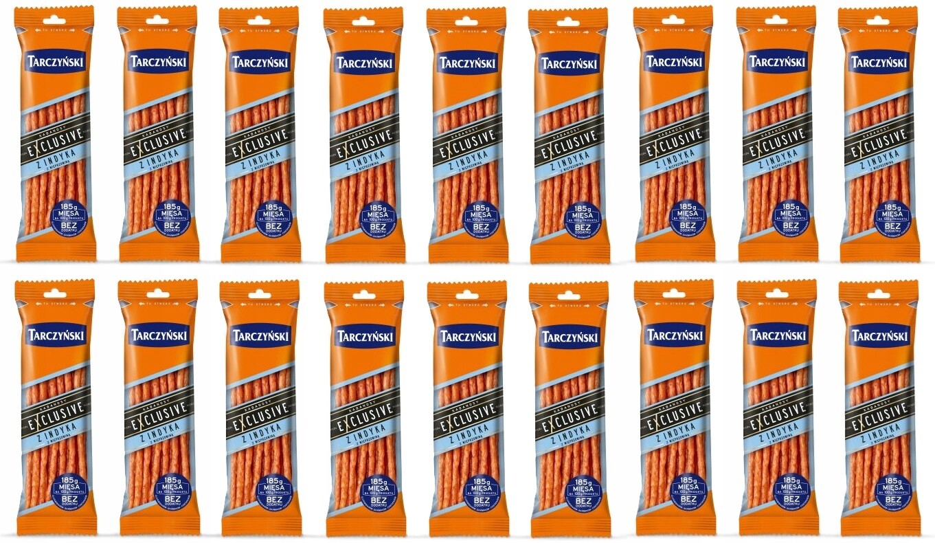 18x 90g Tarczyński Kabanos exclusive z krůty Karton
