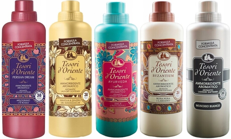 Tesori d'Oriente Sada 5 italských tekutá aviváž 760 ml Pvabm