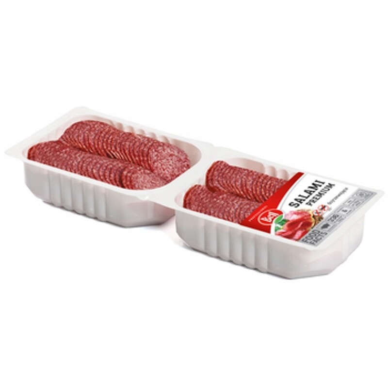 Salami Bell Premium zrající krájené, 1 kg, Polsko