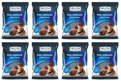 8 x 400 g Helcom Mák modrý Karton