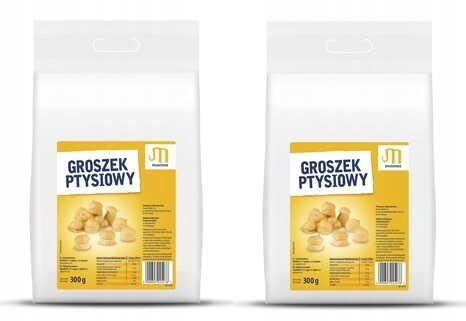 2 x 300 g Mamut ptáčkového hrášku, zlaté vařené těsto