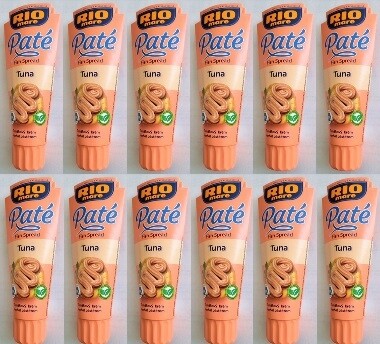 12 x 100 g Rio Mare paštika v tubě z tuňáka Karton