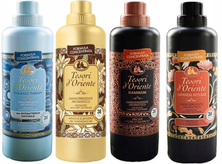 Tesori d'Oriente Sada 4 krásných aviváží 760 ml Tvhj