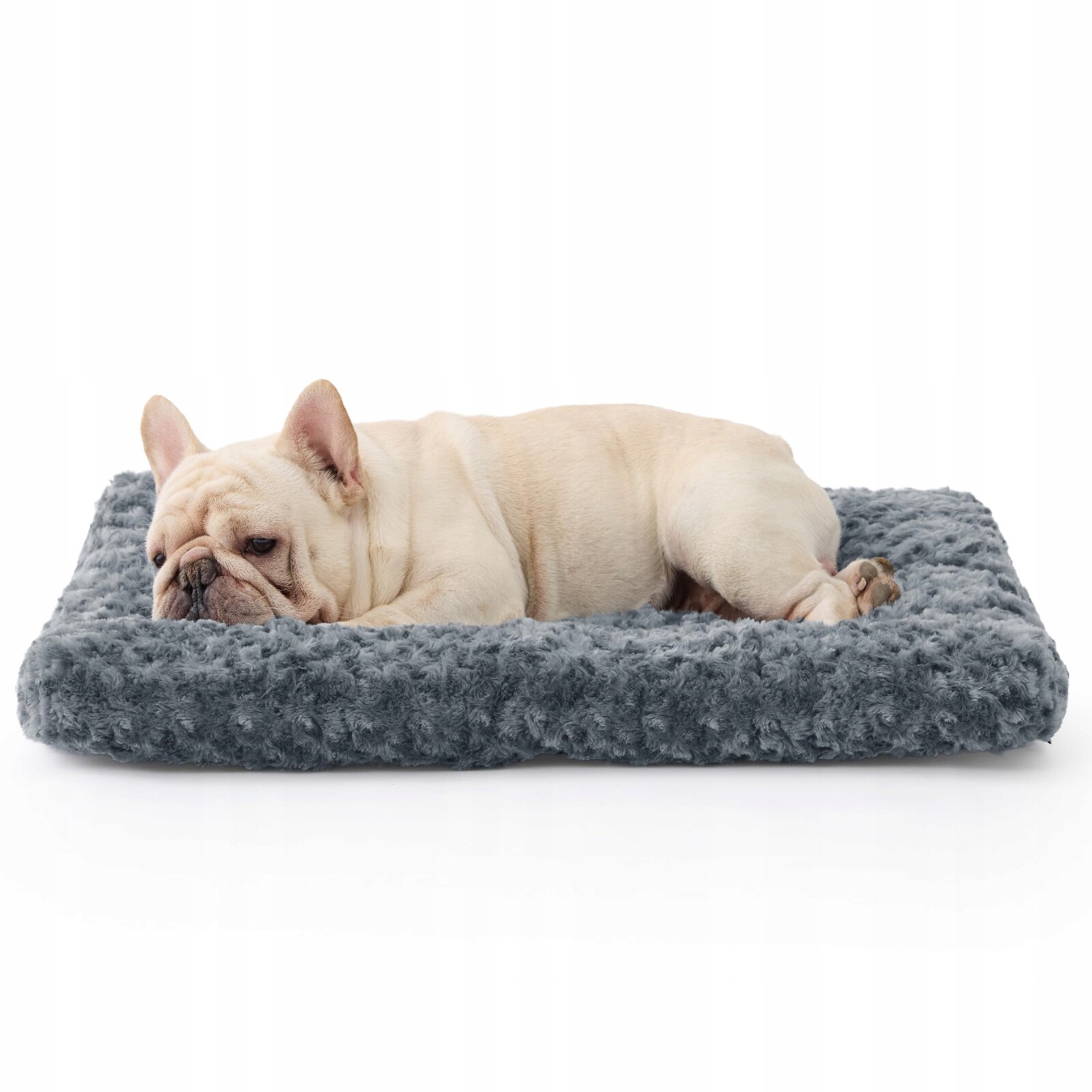 Bedsure Pelíšek pro střední psy Měkké Praní Šedé Protiskluzové